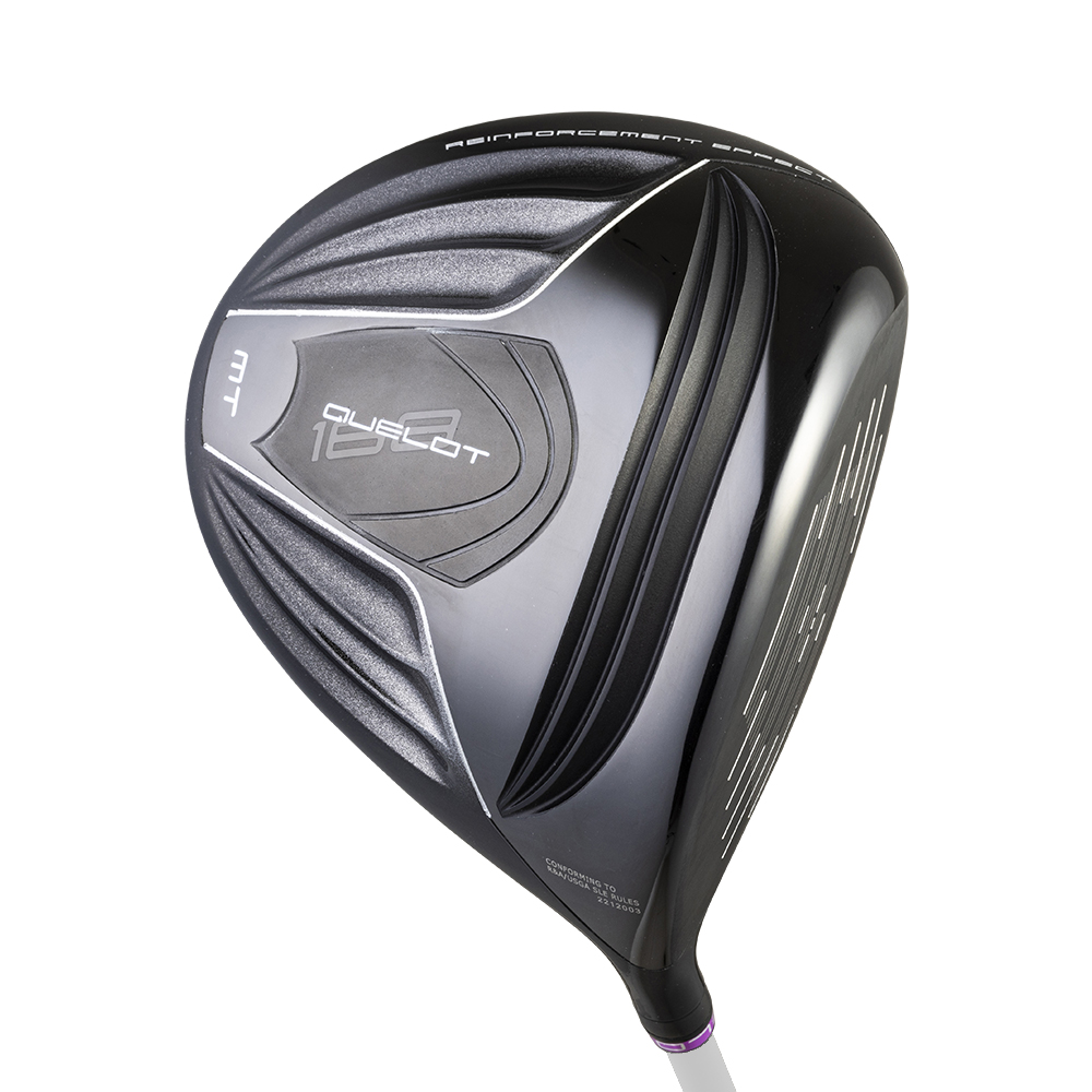 ジオテック どQUELOT Black Label SLE α-SPEC ドライバー トゥルーテンパー PROJECT X HZRDUS BLACK シャフト / ヘッドカバー付 Geotech