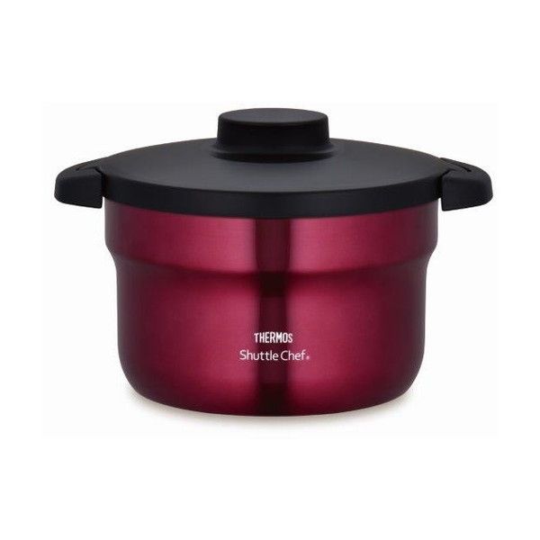 〔ギフト〕サーモス 真空保温調理器シャトルシェフ(3L) クリアブラウン KBG-3000 CBW