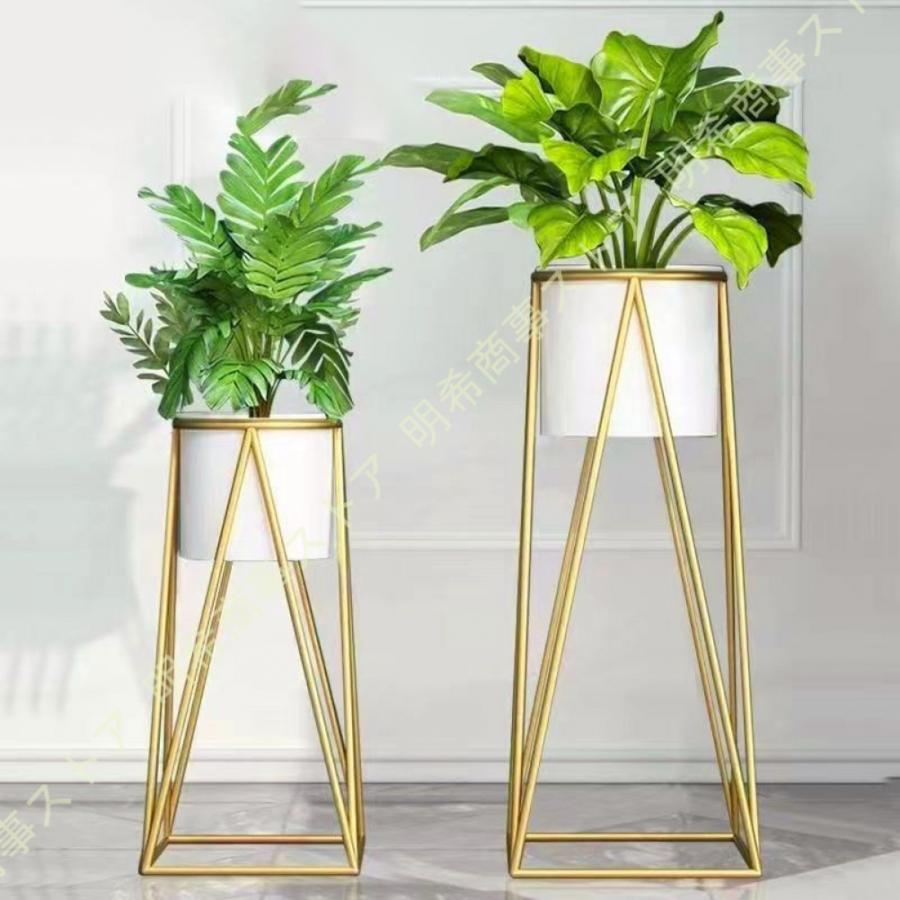 フラワースタンド おしゃれ プランタースタンド 多色 花台 室内 アイアン プランター スタンド スリム 観葉植物 台 ポット カバー フラワー ラック コンパクト