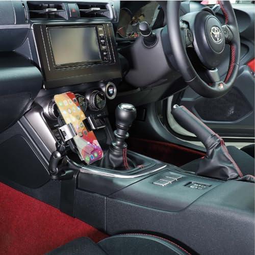 ビートソニック トヨタ GR86/BRZ専用スタンドセットスマホホルダー付き BSA49 GR86ZN8/BRZZD8 スマホスタンド GR86/BRZ の水平基調のデザインに溶け