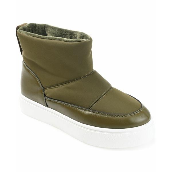 ジャーニーコレクション ブーツ シューズ レディース Women's Sethie Cold Weather Booties Green