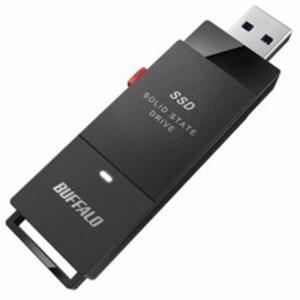 〔訳あり・在庫処分〕BUFFALO PC/TV/PS4向けUSB3.2（Gen.1）対応 スティック型SSD 1TB SSD-PUT1.0U3-BKA