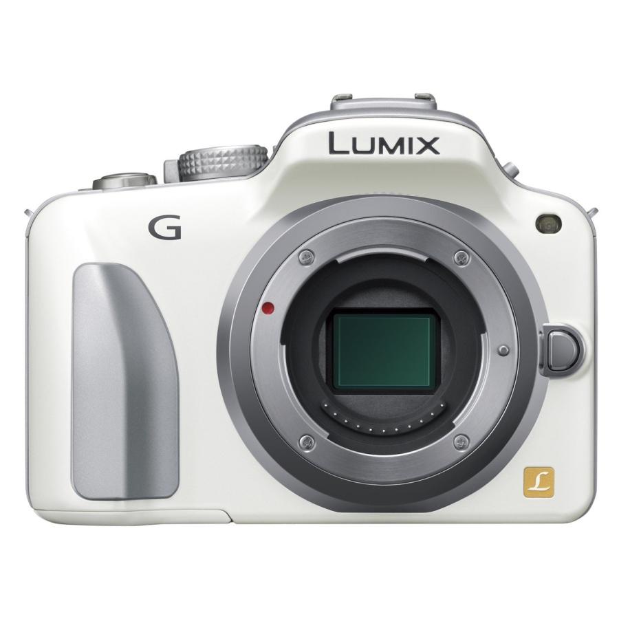 パナソニック ルミックス ミラーレス一眼カメラ/ボディ フルハイビジョンムービー一眼 シェルホワイト DMC-G3-W