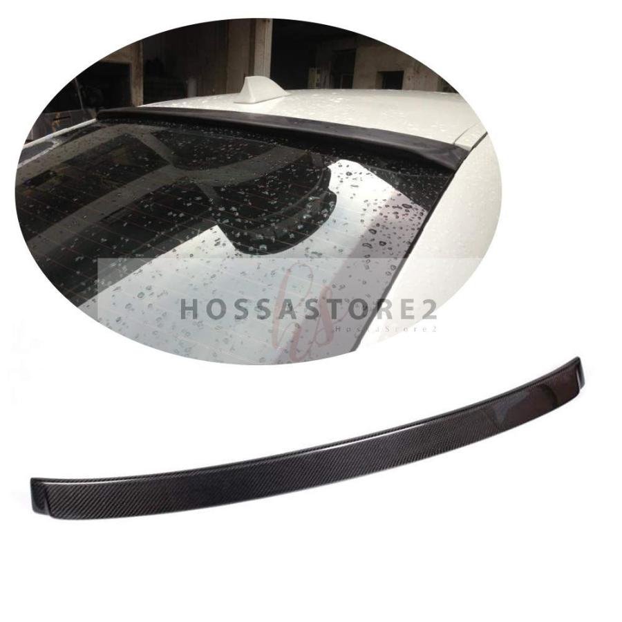 リアスポイラー合うBMW 5シリーズF10 520i 523i 528i 530i 535i 550i MスポーツM5セダン2011-2016 カーボン製 ルーフウィンドウトップスポイラー