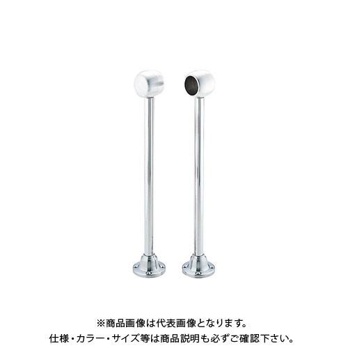 宇佐美工業 D型ブラケットロングタイプ 600mm 通し SUS304 25mm (10ヶ入)