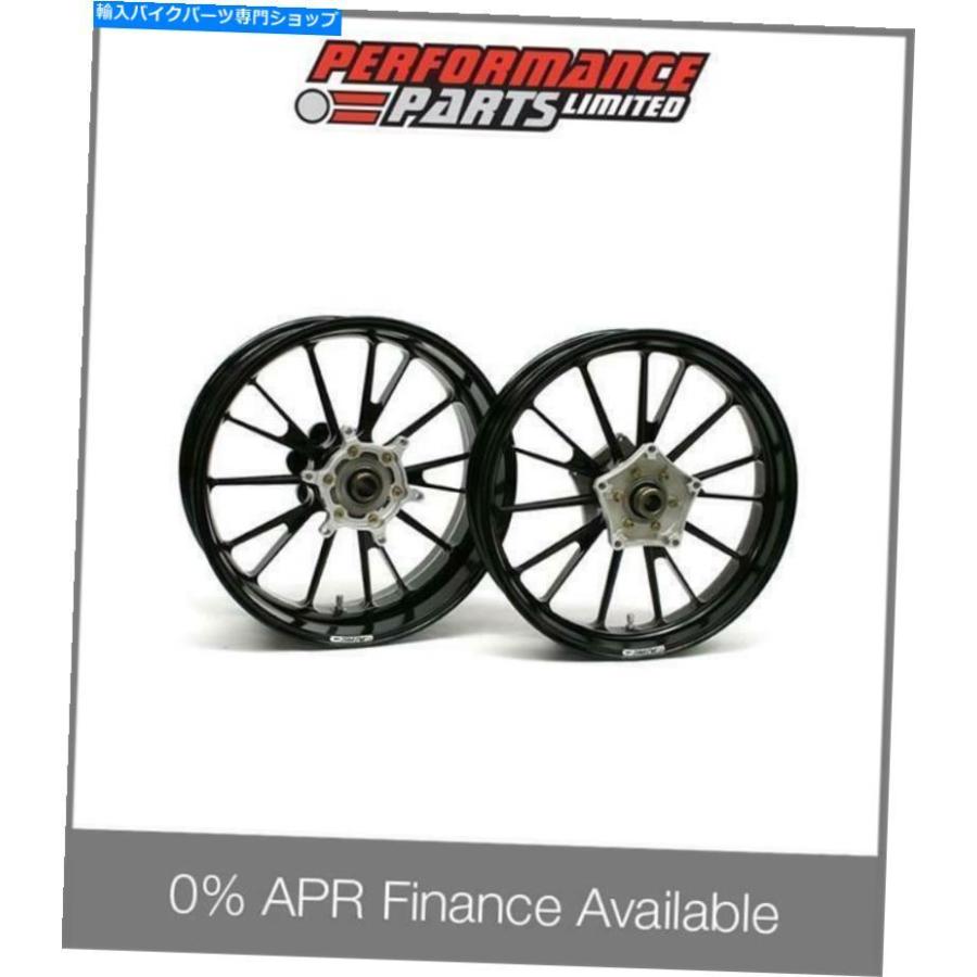 ホイール GaleSeedタイプS 15スポークブラック鍛造アロイホイールBMW S1000R 2016 Galespeed Type S 15 Spoke Black Forged Alloy Wheels BMW S1000R