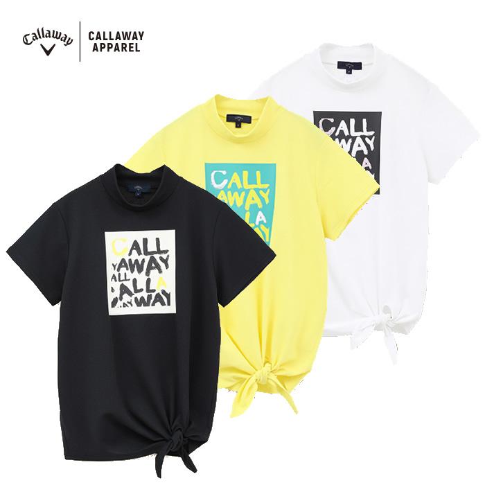 2024年 Callaway/キャロウェイ ウェア(レディース)プリントモック C24134213 春夏モデル 西村プロ着用モデル 新作 2024S/S