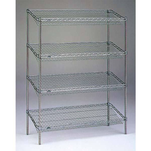 エレクター スランテッドシェルフ 5段セット STP1590×ST1520