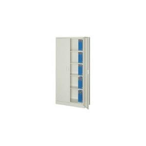 両開書庫シリンダー錠付880×400×1860 FH40G19 トラスコ(TRUSCO)