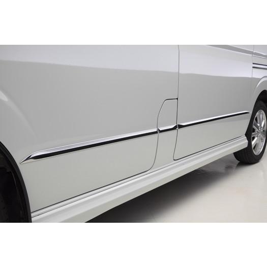 DA17W エブリイワゴン・DA17Vエブリイバン サイドドアガーニッシュ 6P SDM-EX493-SN1356 REIZ Revier