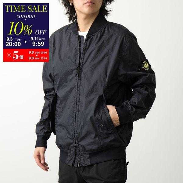 STONE ISLAND ストーンアイランド ブルゾン 801541223 メンズ ボンバージャケット ナイロン ジップアップ 軽量 防水 ロゴ V0020