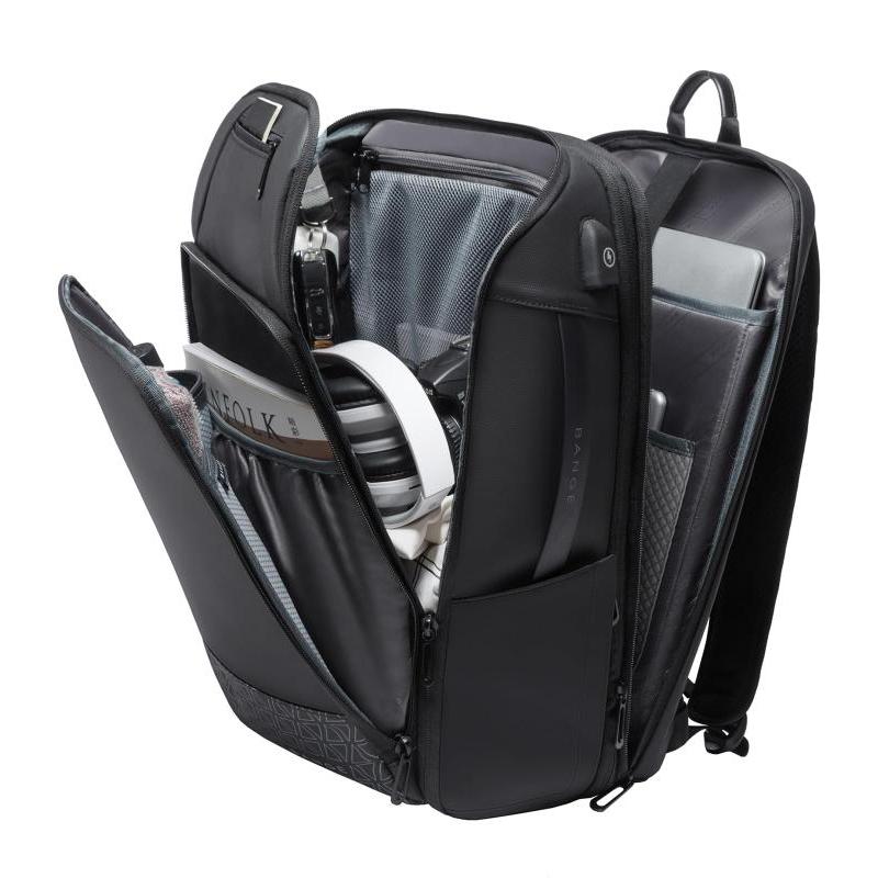 リュック ビジネスリュック メンズ 大容量 バックパック 防水 パソコン ビジネス 機内持ち込み 通勤 旅行 40L 17.3イン