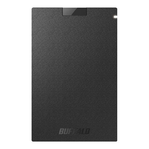 バッファロー [SSD-PG250U3-BC] USB3.2(Gen1)ポータブルSSD TypeA 250GB ブラック