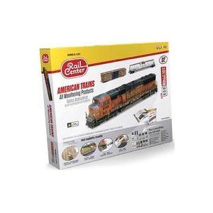 新品塗料・工具 塗料 レイルセンター ソリューションボックス ミニ #02：アメリカ列車のウェザリング [AMOR-120