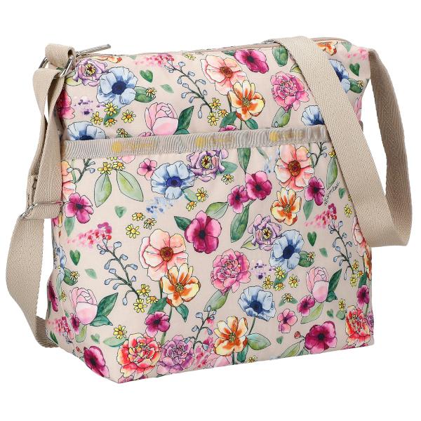レスポートサック ショルダーバッグ 斜め掛けバッグ レディース 7562 スモール クレオ クロスボディホーボ LeSportsac 7562 F654 SUNSHINE GARDEN