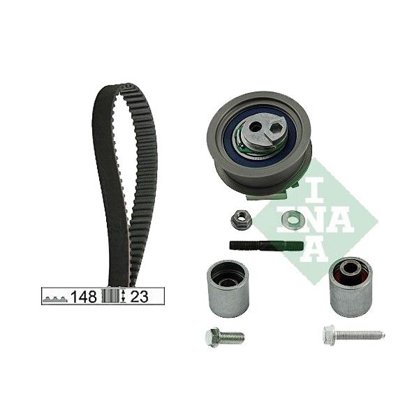 A4 8EBGBF 2.0TFSI クワトロ アウディ AUDI タイミングベルト テンショナー セット INA イナ 送料無料