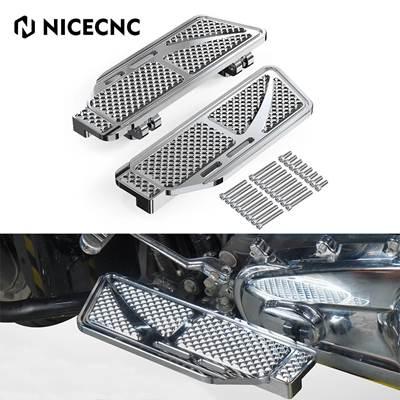 クローム拡大フットボードハーレー フットペグ ハーレーロード用フットレスト時間ボロードグライドストリートグライド electraグライド超限定