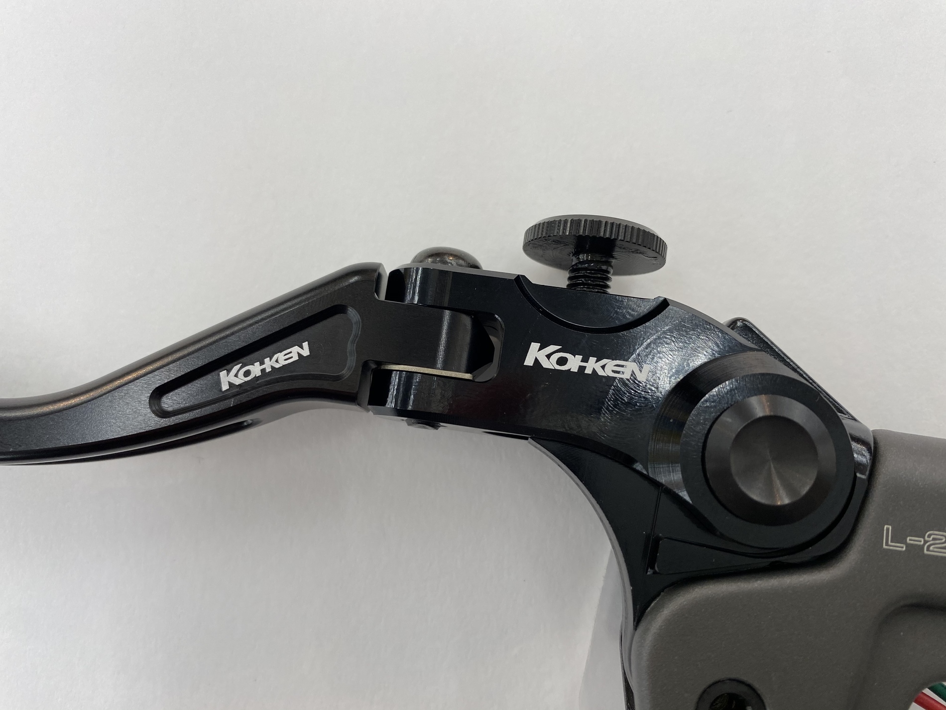 KOHKEN コーケン メカニカルクラッチホルダー レーシング L-24mm ホルダーカラー：ピンク / レバーカラー：オプション無し / レバー長：ショート