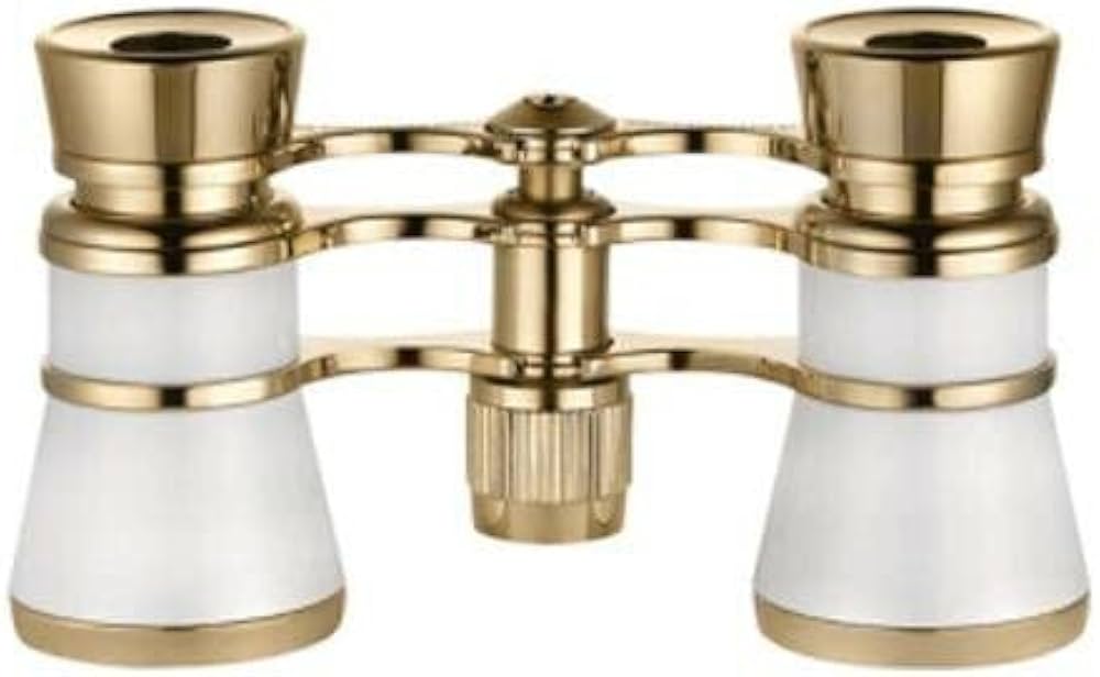 ESCHENBACH オペラグラス スワン 倍率3倍 25口径 シャイニースノー 4443-1