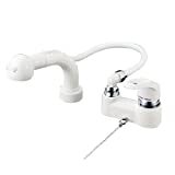 《KJK》 KVK シングルシャワー付混合栓(センサー付)（ｅレバー） 電池 マットブラック ωζ0