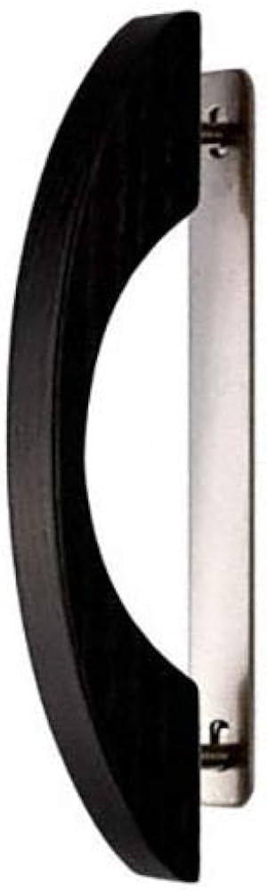 30本入 BIDOOR(ビドー) HW-296-S ハサミ止スリムアーチ取手 黒塗装 小(ピッチ76)