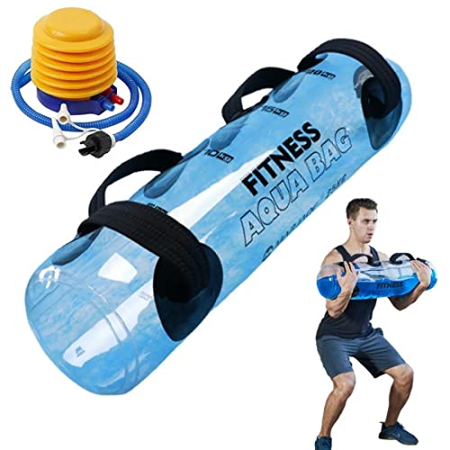 はい4全身トレーニング用アクアウェイトバッグ全種-サンドバッグの代用、ジムバッグ-携帯型安定性フィットネス機器-ウェイトバッグワークアウト-アクアフィ