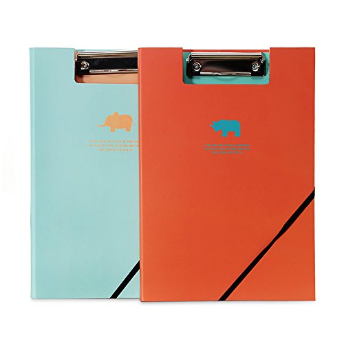 （まとめ） セキセイ ベルポスト クリップボード 二つ折りタイプ ワインレッド〔×5セット〕