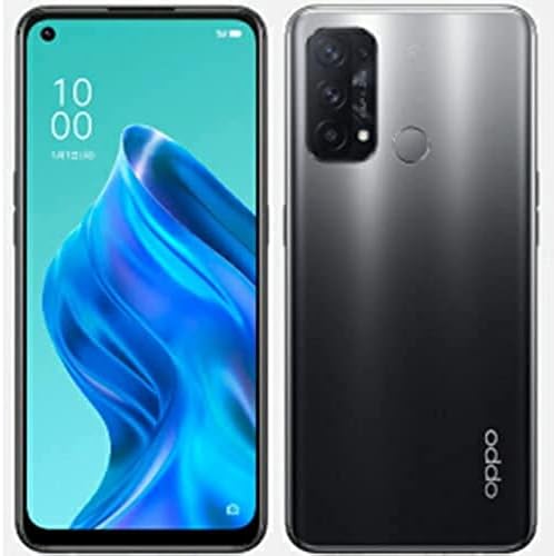 OPPO Reno5 A シルバーブラック Ymobile simロック解除　A1010P SIMフリー