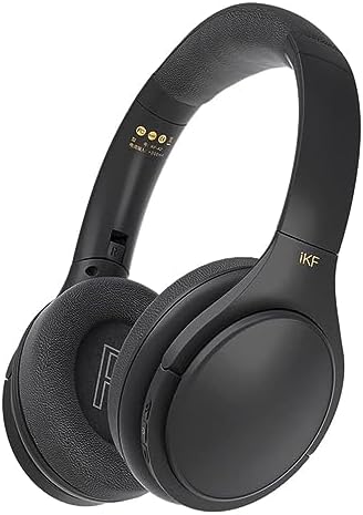 iKF-K2 Noise Reduction Dual Device Wireless/Wired Headset Stereo, Soft Memory Earmuff Low Delay Game Mode Headset Auxiliary Audio Cable is Lightweight