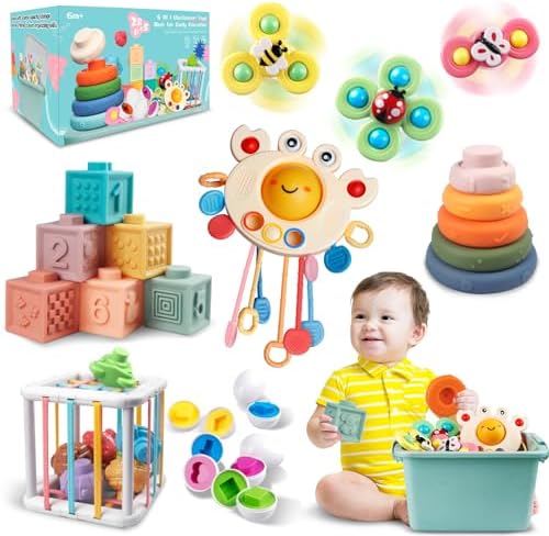 Aboosam Baby Toys 6 to 12 Months ー Musical Learning Infant Toys 12ー18 Month