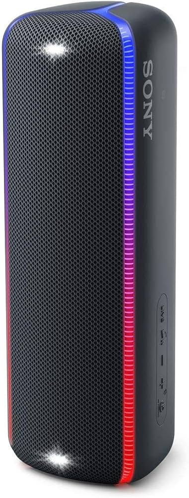 ソニー ワイヤレスポータブルスピーカー SRS-XB32 : 防水 / 防塵 / 防錆 / Bluetooth / 重低音モデル / マイク付き/ 最