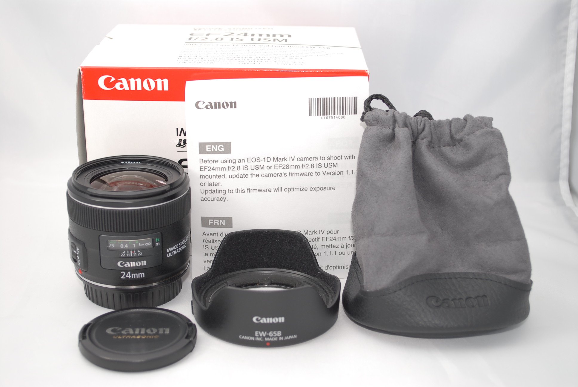 Canon 単焦点広角レンズ EF24mm F2.8 フルサイズ対応