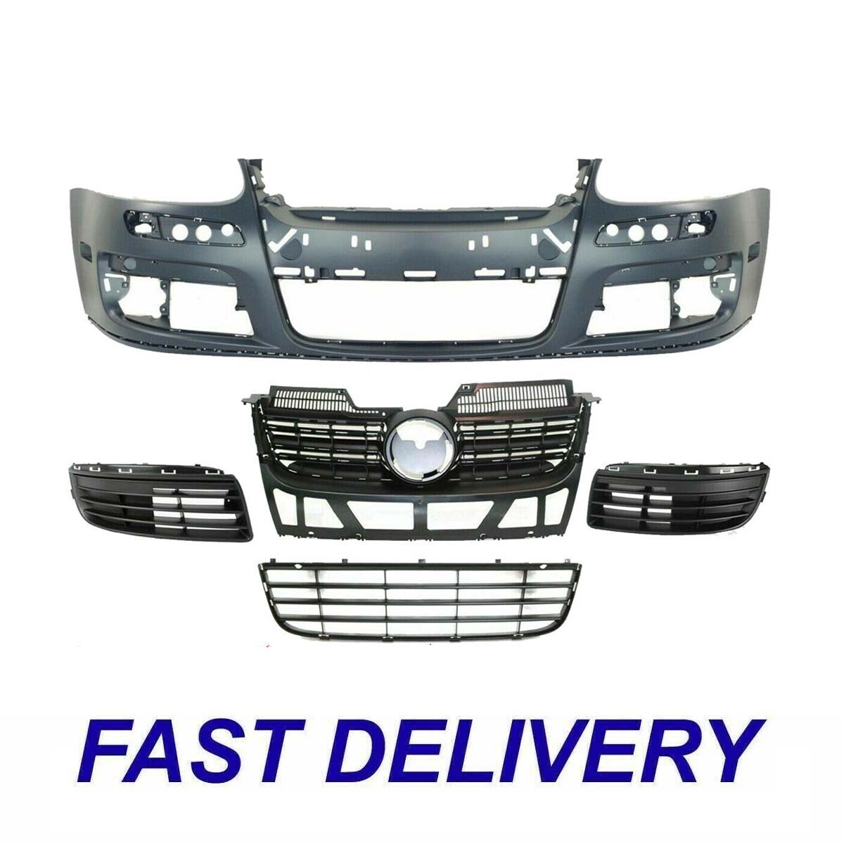 Bumper Trim For 2005 2008 Volkswagen Jetta Front Bumper Mldg. LH 並行輸入品