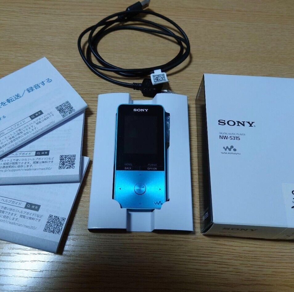 ソニー NW-S315-L ウォークマン Sシリーズ[メモリータイプ] 16GB ブルー WALKMAN