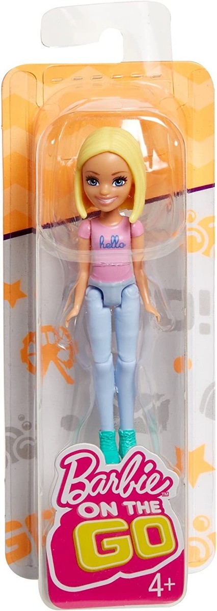 Barbie On The Go Pink Fashion Doll