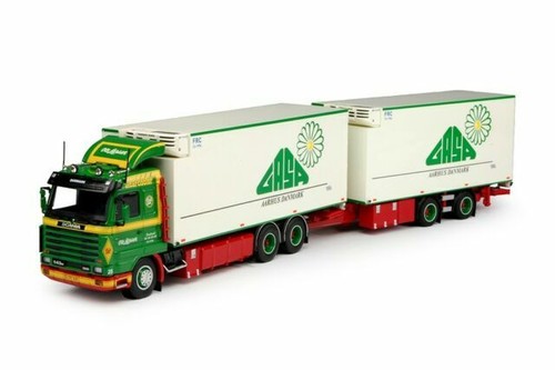 Tekno Siem Stout Scania トルペド 142 2軸タンクトレーラー 1/50