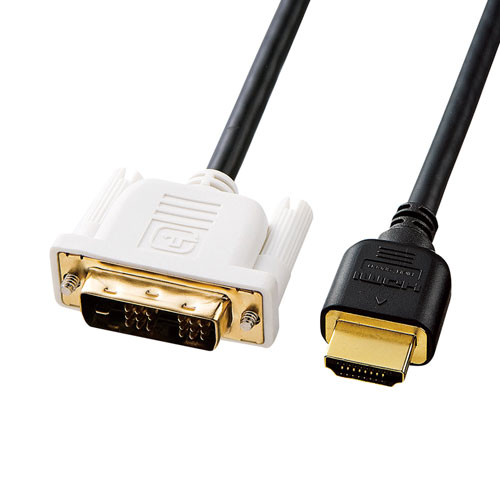 （まとめ）StarTechHDMI-DVI-D変換ケーブル 2m HDMI(オス)-DVI D(オス) HDDVIMM2M 1本〔×3セット〕