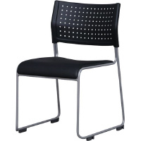 アイリスチトセ スタッキングチェア 樹脂座タイプ ブルー ASL-110PP-BL 1脚