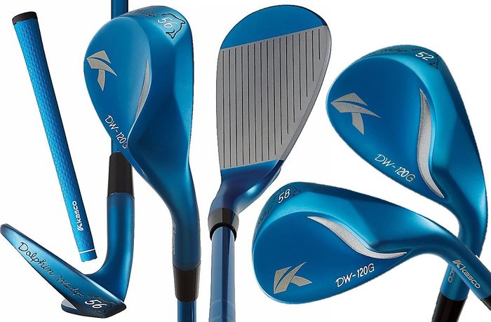 キャスコ DW-120G ドルフィン セミグース ブラック ウエッジ ダイナミックゴールド スチールシャフト 特注カスタムクラブ