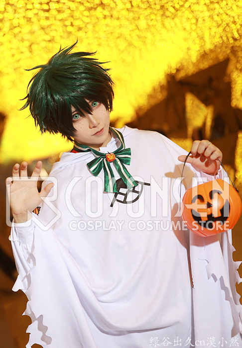 僕のヒーローアカデミア 風 緑谷出久 コスプレ衣装 ウィッグ 靴 cosplay アニメ ゲーム コスチューム パーティーグッズ ハロウィン仮装