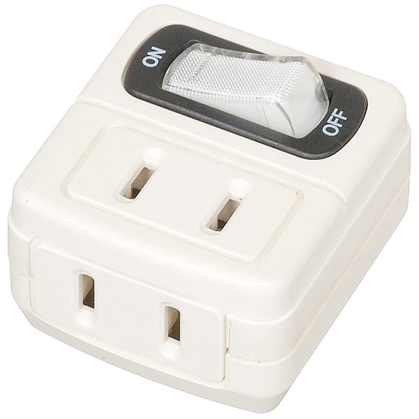 YAZAWA 20個セット 省エネタップ Y02F110WHX20