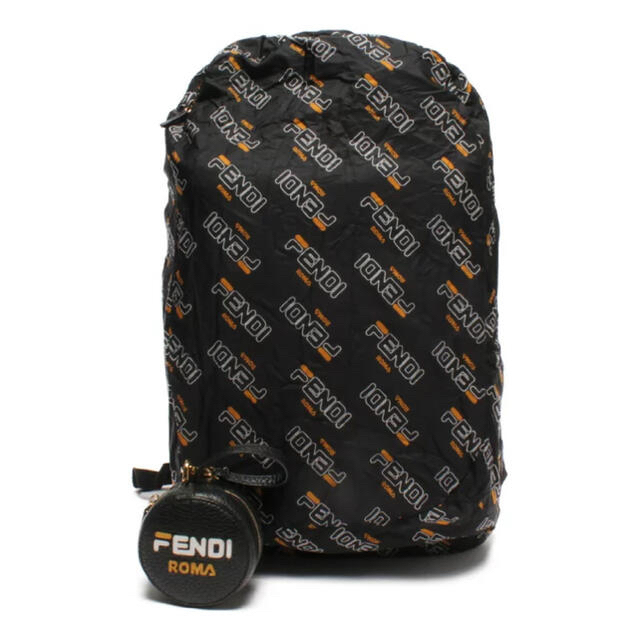 FENDI フェンディ FIRA フィラ エコバッグ ショルダーバッグ 収納ポーチ付き トートバッグ レザー/ナイロン