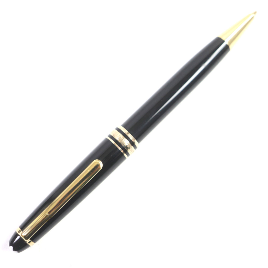 美品▼MONTBLANC モンブラン マイスターシュテュック 149 ペン先K14 ホワイトスター 万年筆 ブラック ゴールド Mニブ ドイツ製 メンズ
