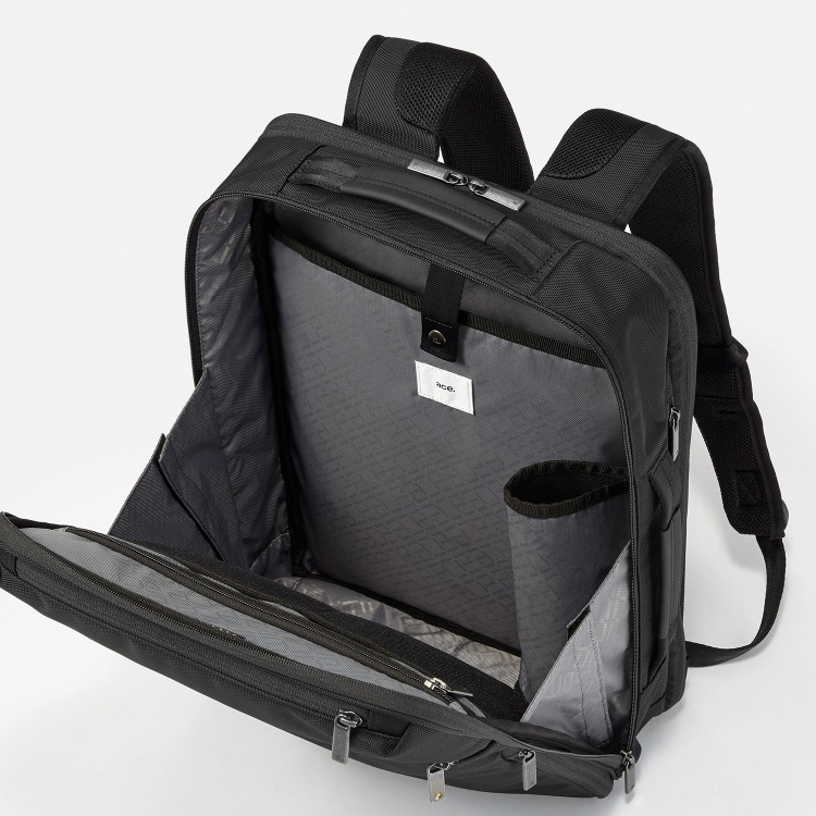 [エースジーン] ビジネスリュック ガジェタブルCB 15インチPC収納可  セットアップ可能 メンズ ネイビー