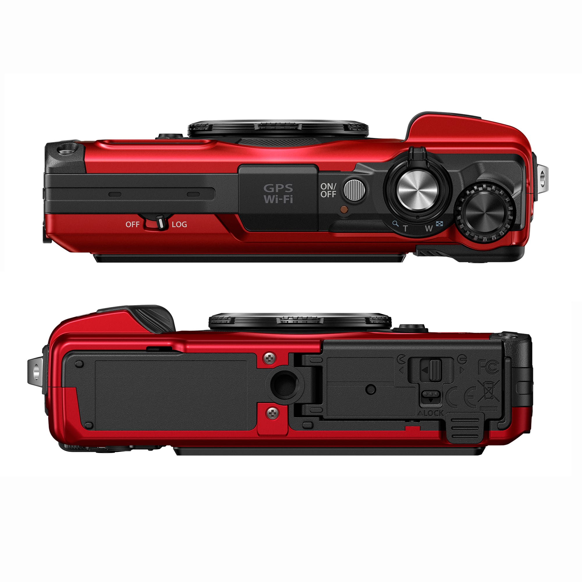 OMデジタルソリューションズ デジタルカメラTough TG-7RED レッド