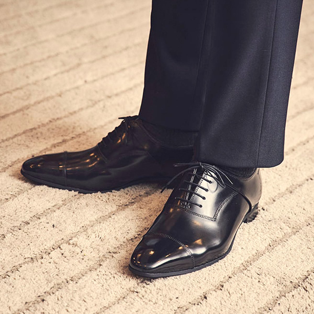 マドラス ビジネスシューズ メンズ 内羽根ストレートチップドレスシューズ M2711MT madras run