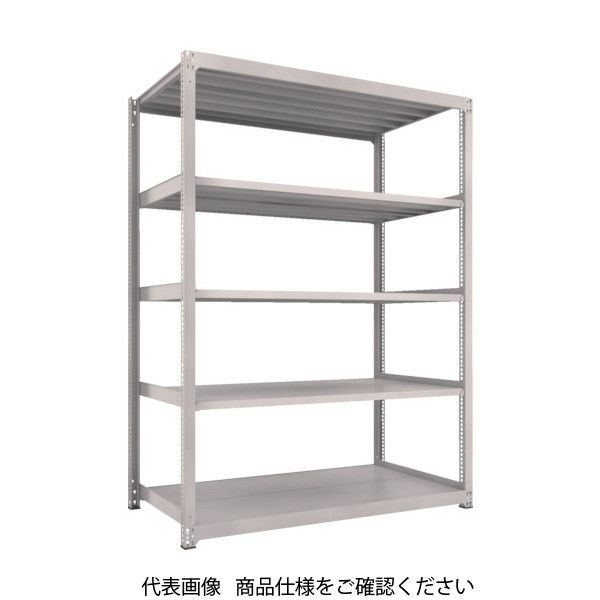トラスコ中山 株 TRUSCO M3型中量棚 1200X921XH1800 5段 連結 免震樹脂ベース付 ネオグレー M3-6495BSFC_NG-NG 期間限定 ポイント10倍