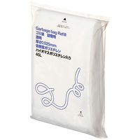 (まとめ) クラフトマン 業務用透明 メタロセン配合厚手ゴミ袋 20L BOXタイプ HK-82 1箱(50枚) 〔×30セット〕