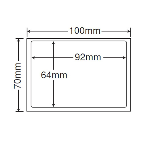 (まとめ）東洋印刷 地紋印刷入 ナナ目隠しラベル 再剥離タイプ 90×60mm 1面 ラベルサイズ84×53mm PPE-3 1箱(1000枚:100枚×10冊)〔×3セット〕