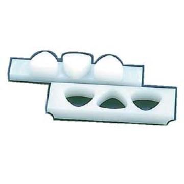 PE おにぎり型 押し蓋付(B)関東型 6穴 小